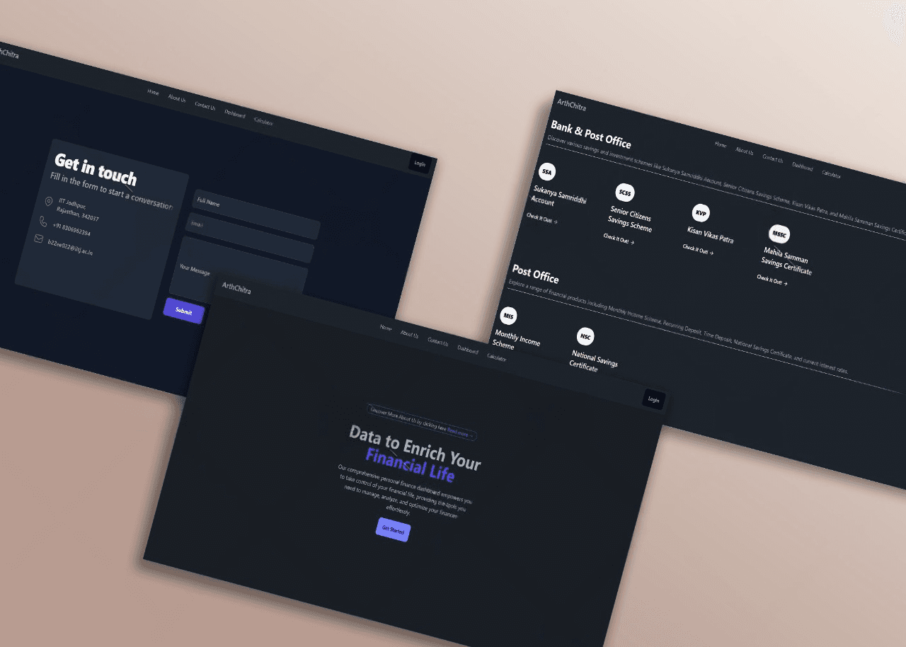 Arth Chitra - Finance Dashboard