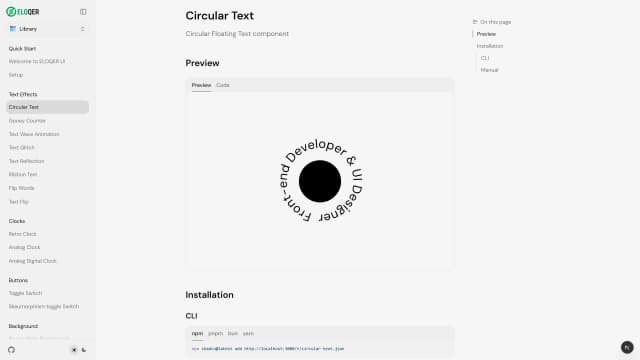 Eloqer UI