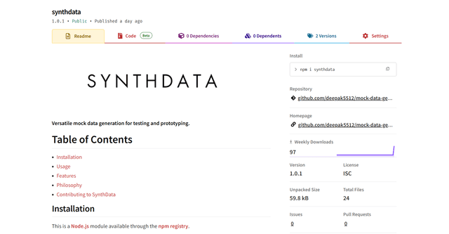SynthData